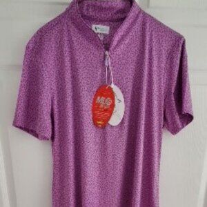 Greg Norman Womens Golf Shirt, Size Large, New With Tags